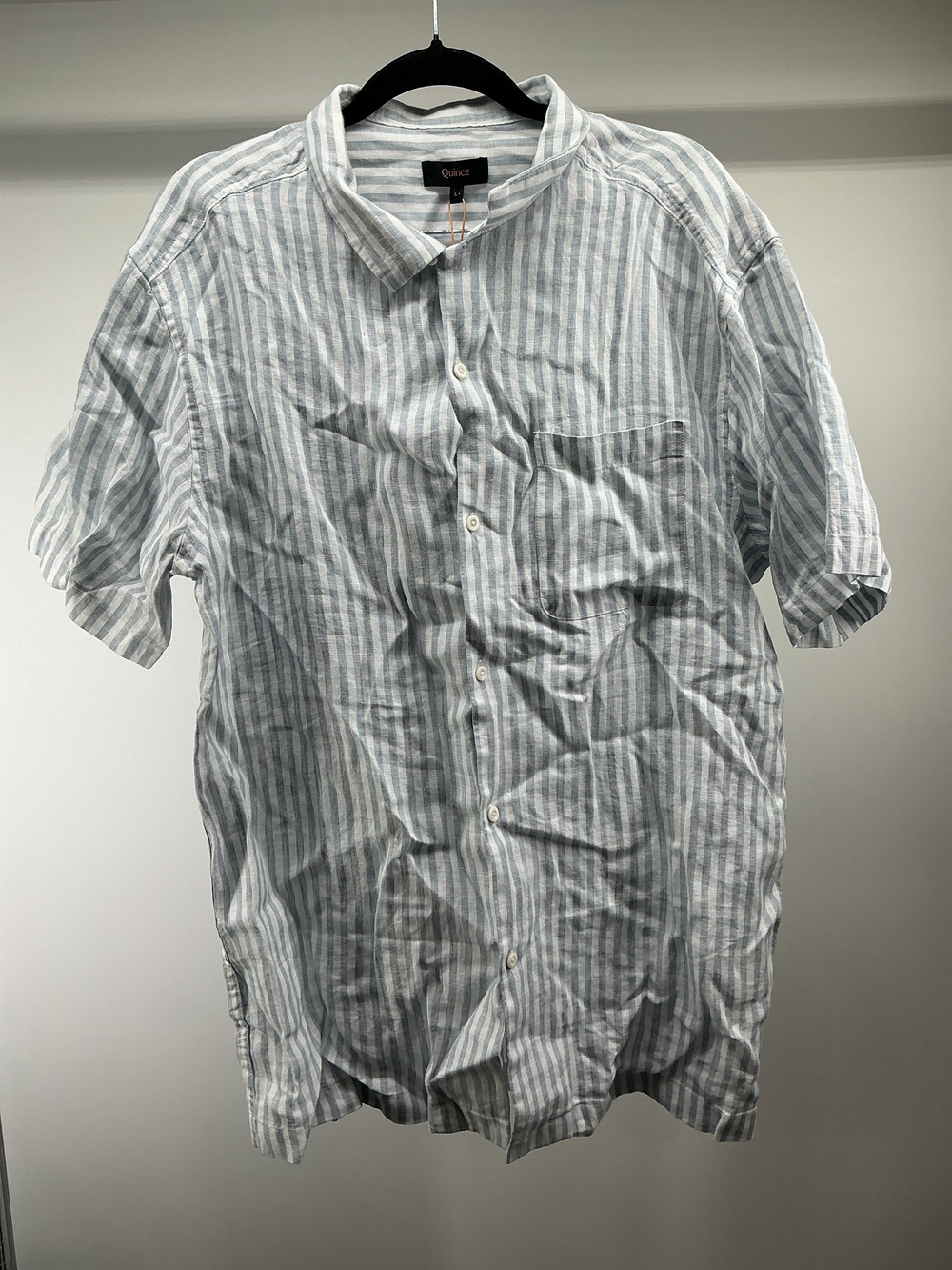 100% European Linen Camp Shirt